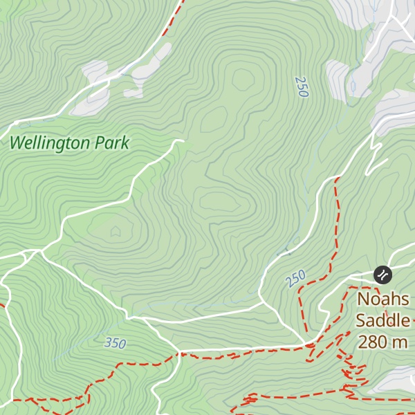 Map of Fossil Hill