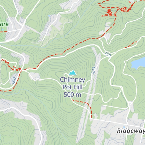 Map of Chimney Pot Hill