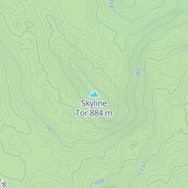 Map of Skyline Tor