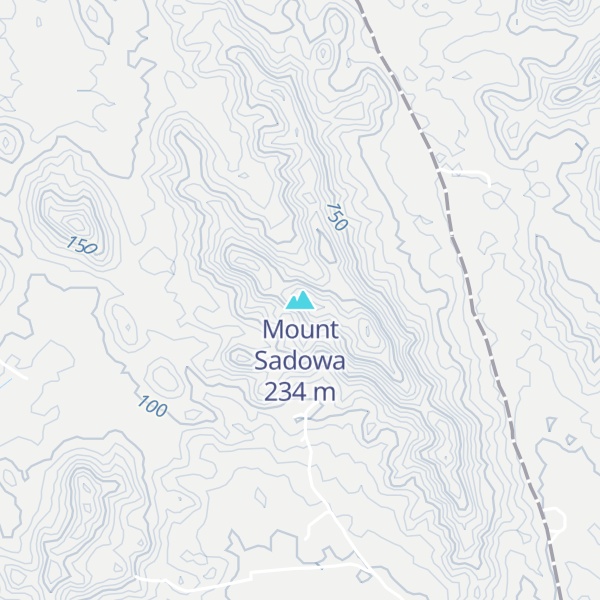 Map of Mount Sadowa