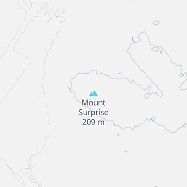 Map of Mount Surprise