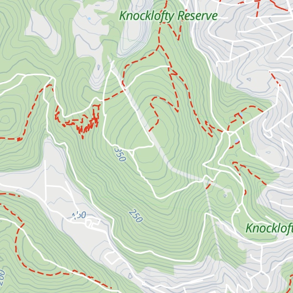 Map of Knocklofty