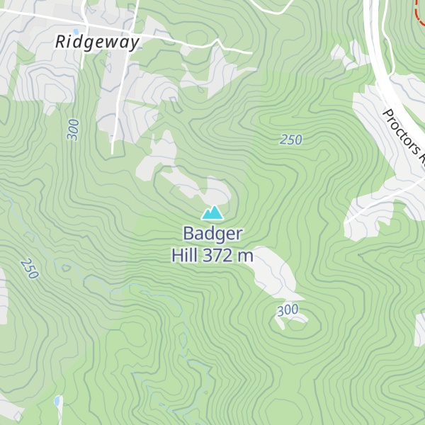 Map of Badger Hill