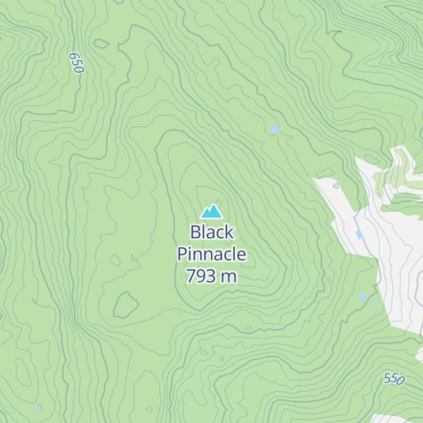 Map of Black Pinnacle
