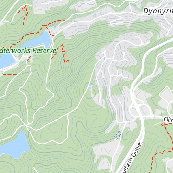 Map of Tolmans Hill