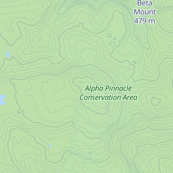 Map of Alpha Pinnacle