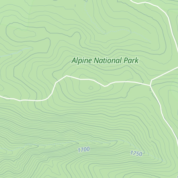 Map of Mount Nelse West