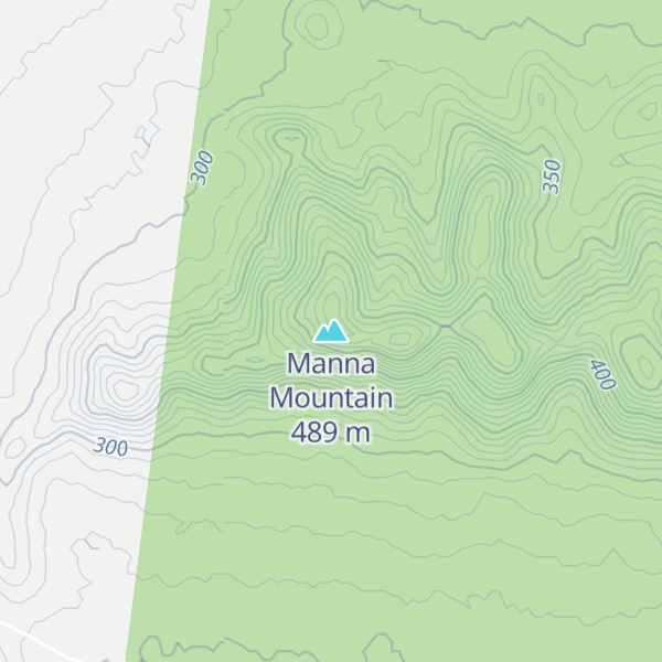 Map of Manna Mountain