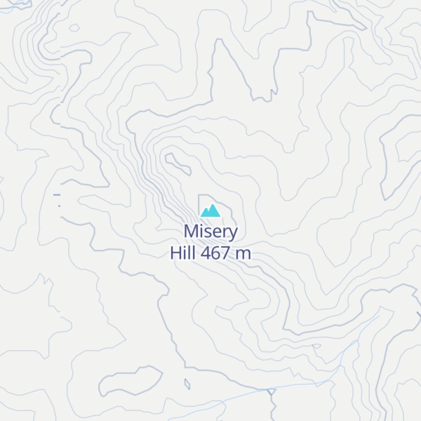 Map of Misery Hill