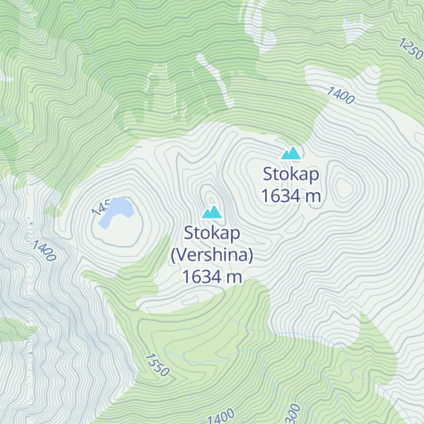Map of Stokap (Vershina)