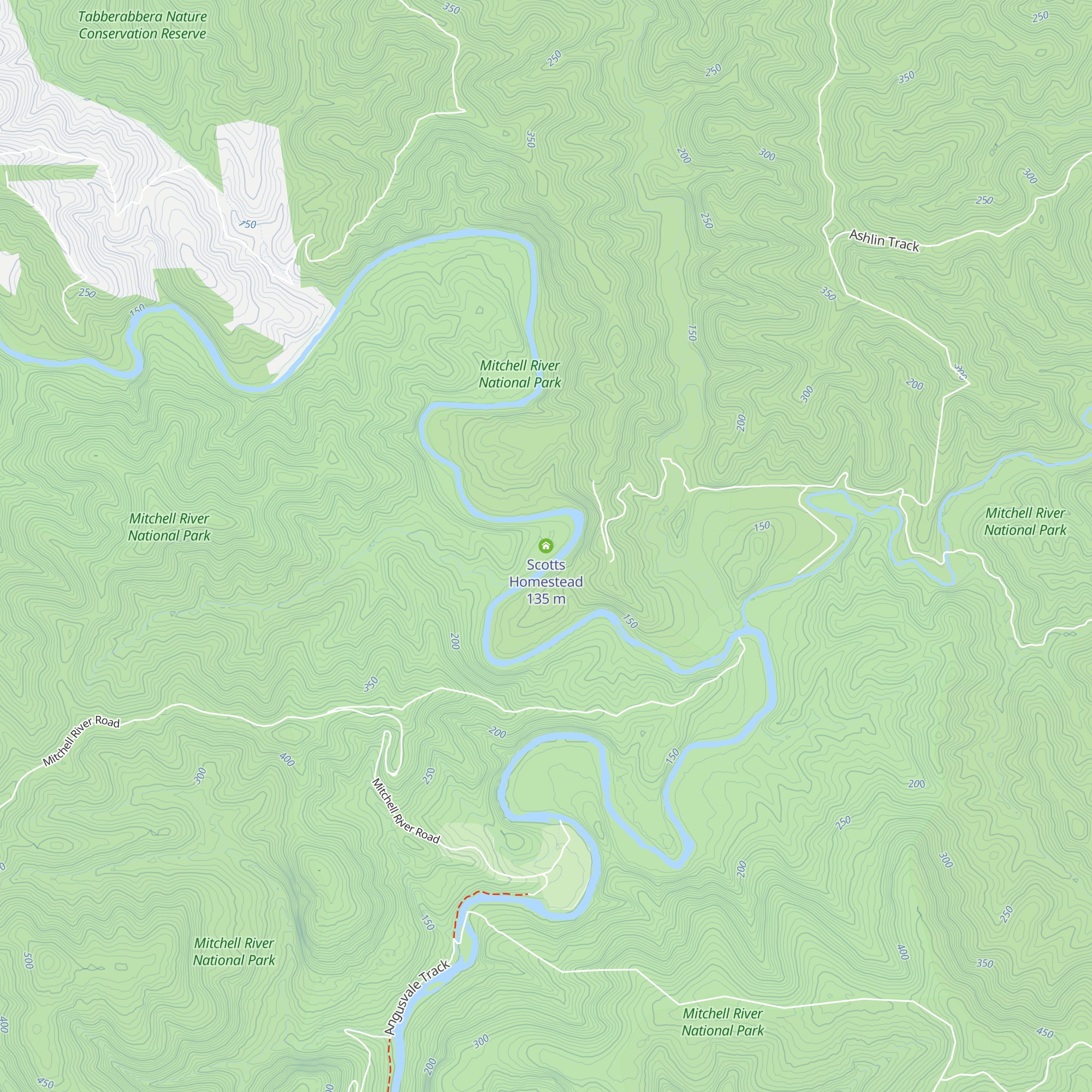 Scotts Homestead map