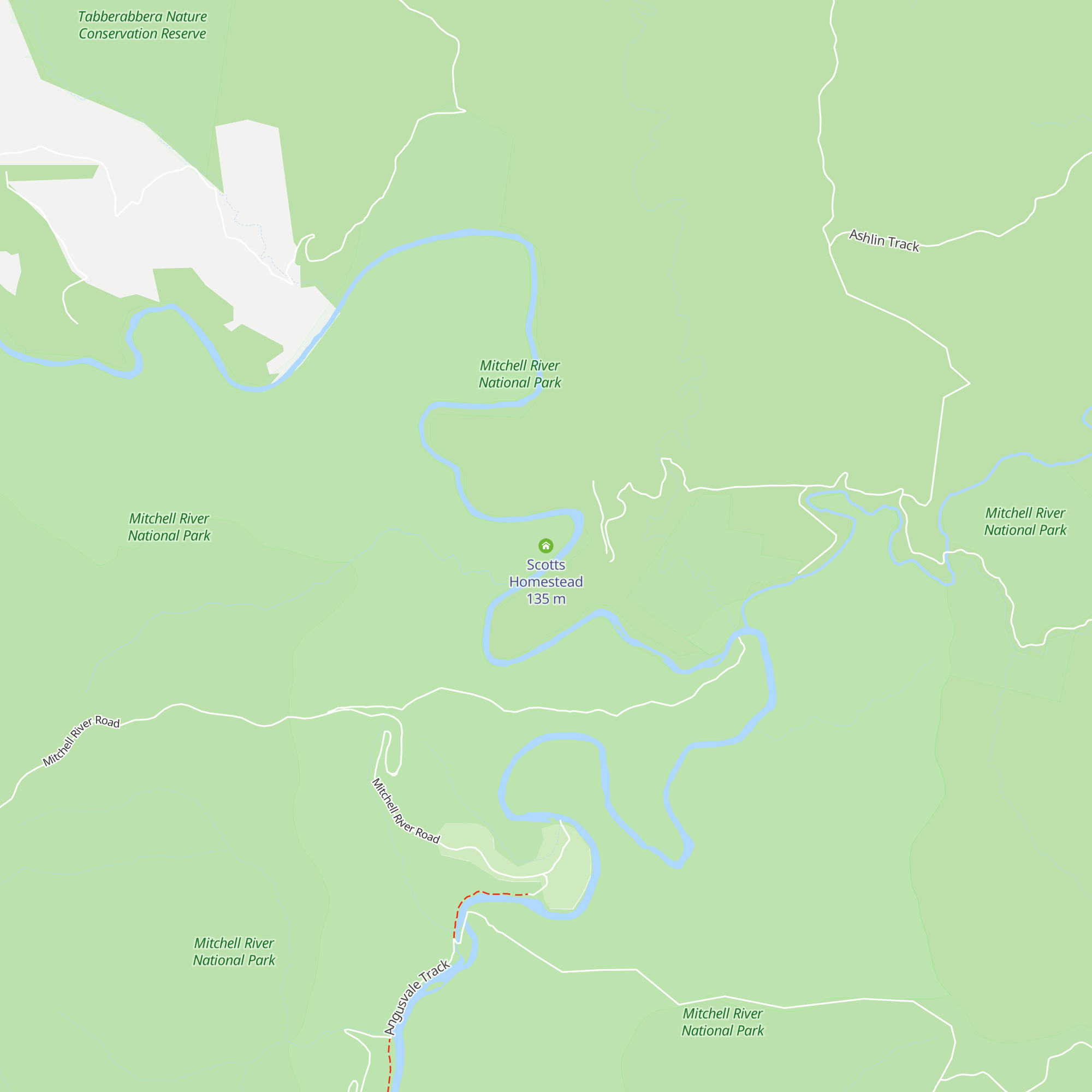 Scotts Homestead map