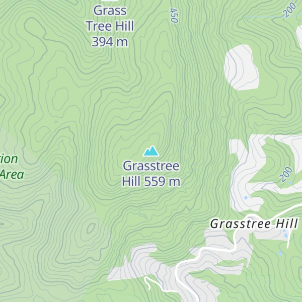 Map of Grasstree Hill