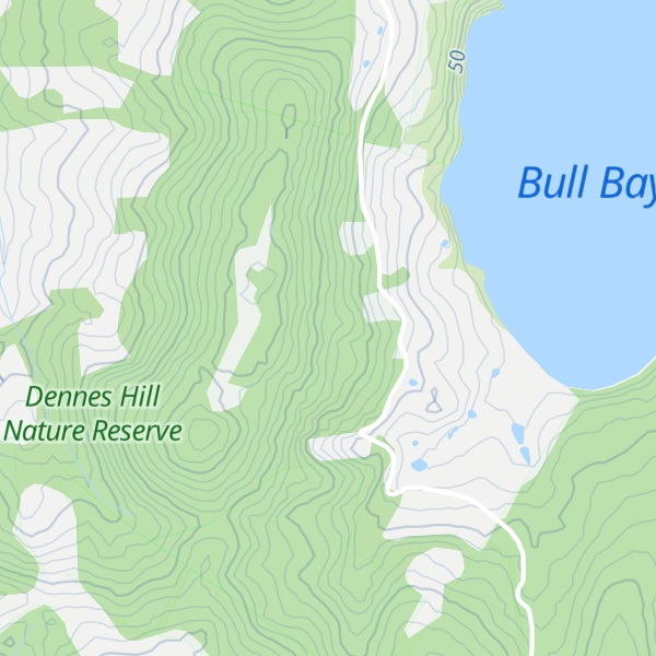 Map of Waterview Hill