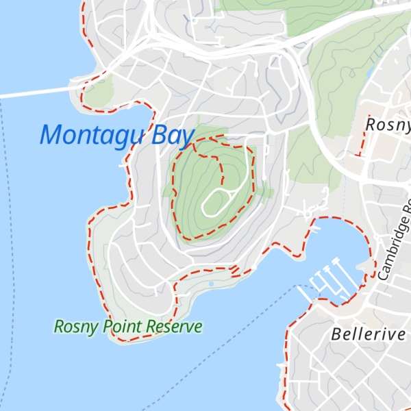 Map of Rosny Hill