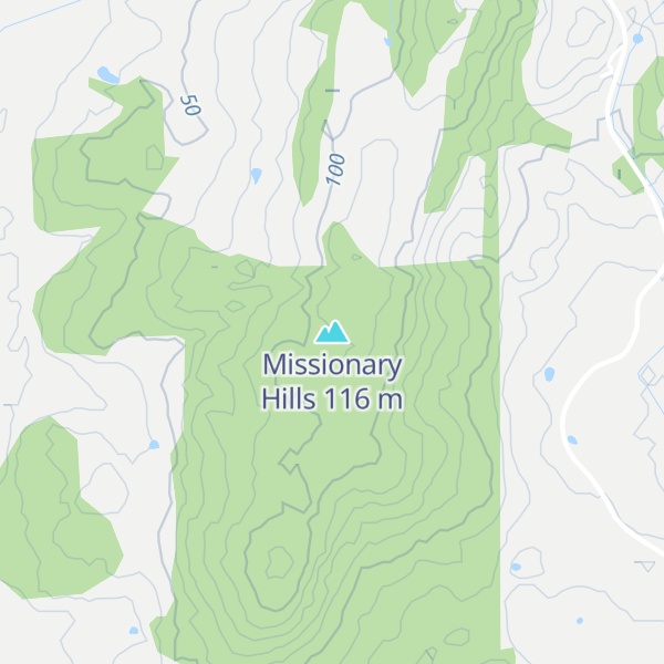 Map of Missionary Hills