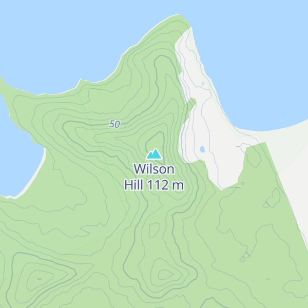Map of Wilson Hill