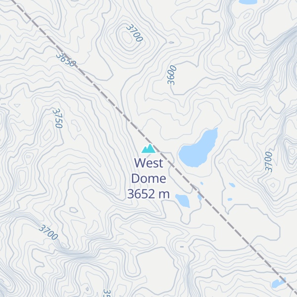 Map of West Dome