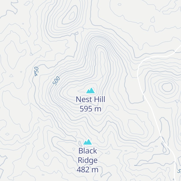 Map of Nest Hill