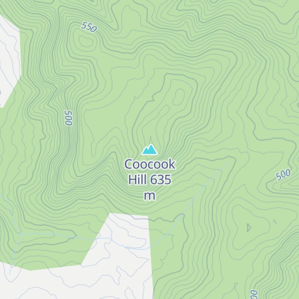 Map of Coocook Hill