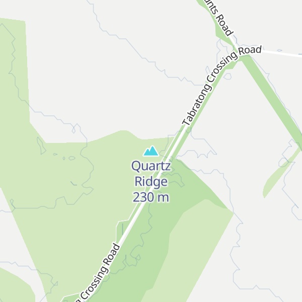 Map of Quartz Ridge
