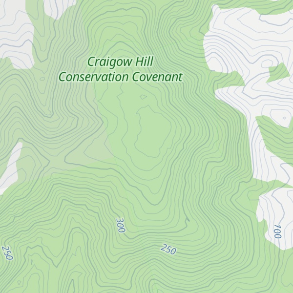 Map of Craigow Hill