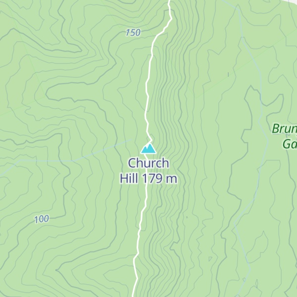 Map of Church Hill