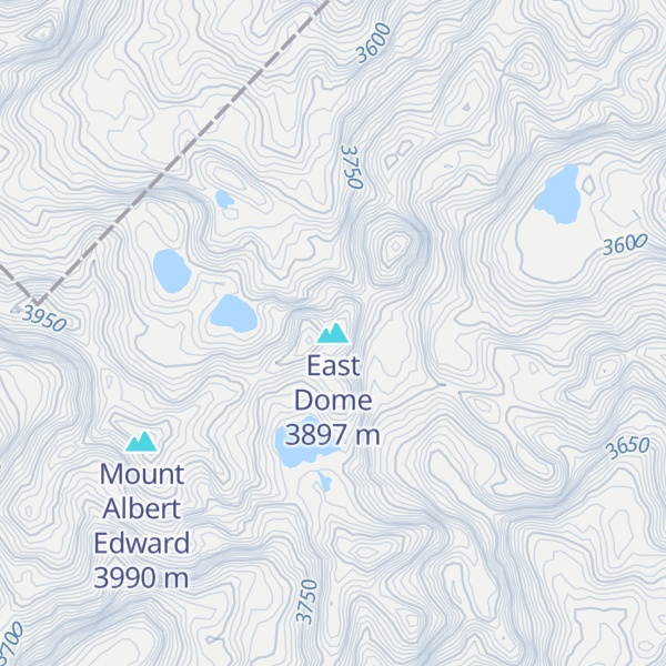 Map of East Dome