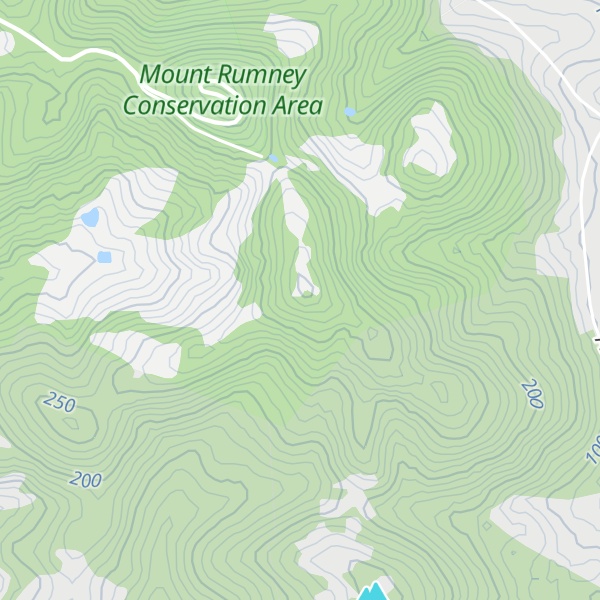 Map of Guy Fawkes Hill
