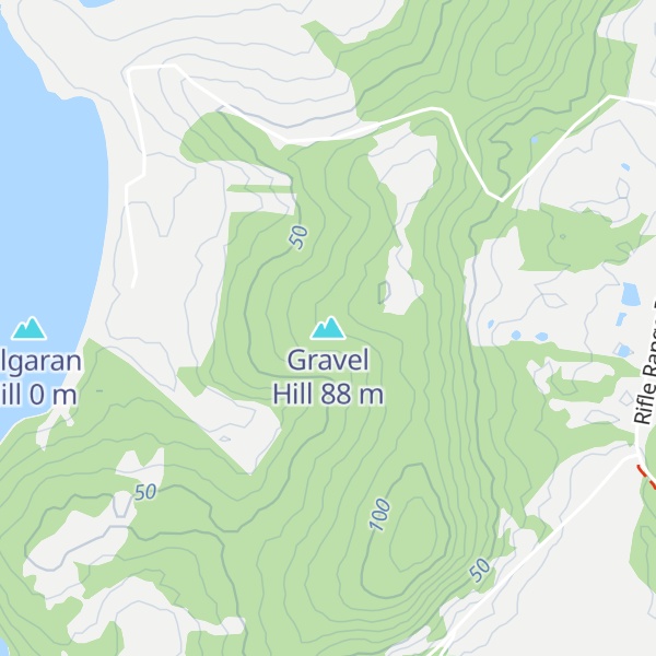 Map of Gravel Hill