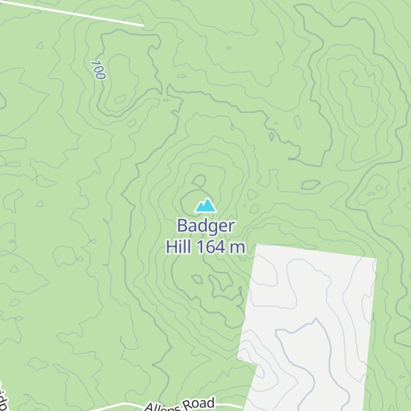Map of Badger Hill