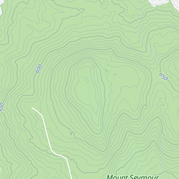 Map of Mount Seymour