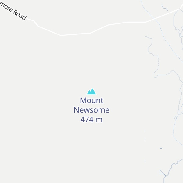 Map of Mount Newsome