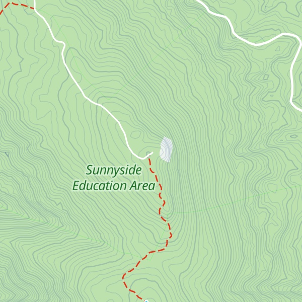 Map of Mount Wills Hut