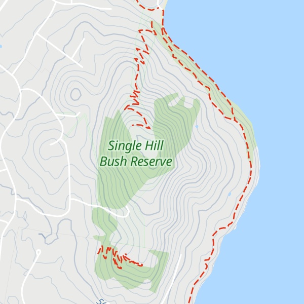Map of Single Hill