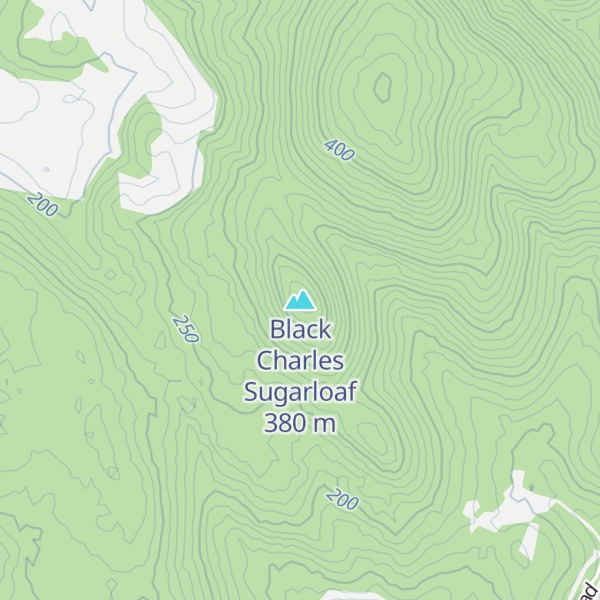 Map of Black Charles Sugarloaf