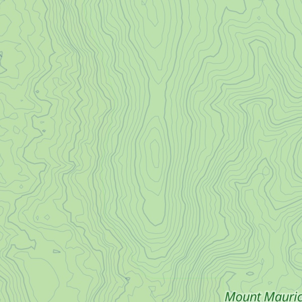 Map of Mount Scott