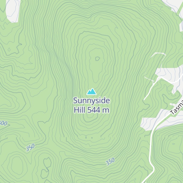 Map of Sunnyside Hill