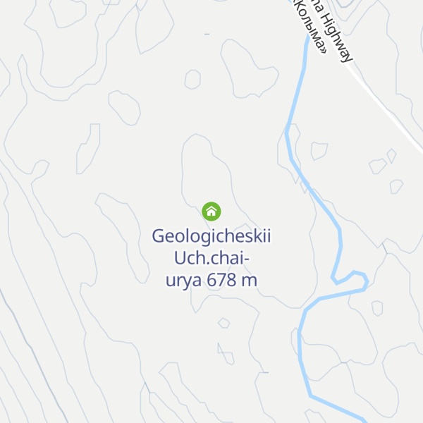 Map of Geologicheskii Uch.chai-urya