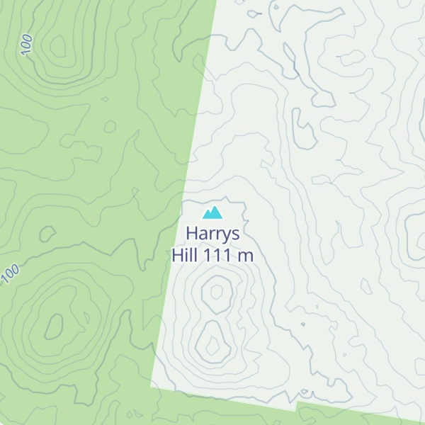 Map of Harrys Hill