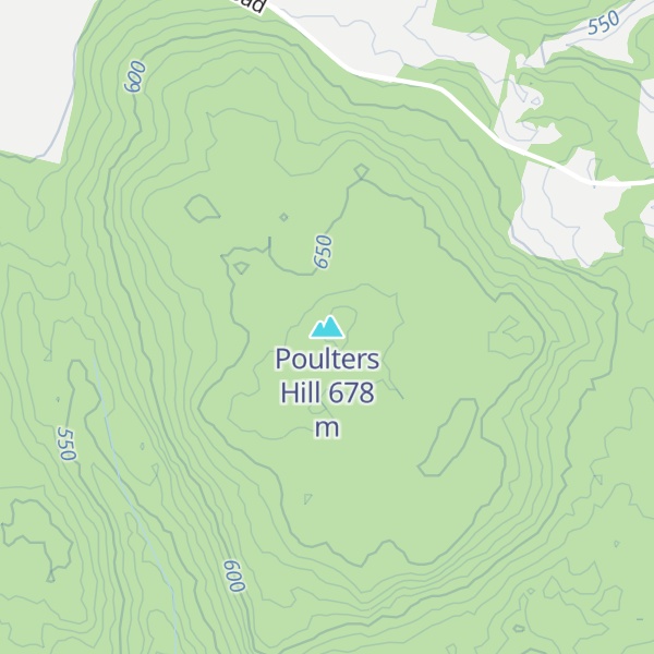 Map of Poulters Hill