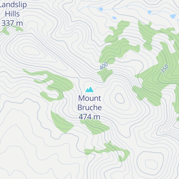 Map of Mount Bruche