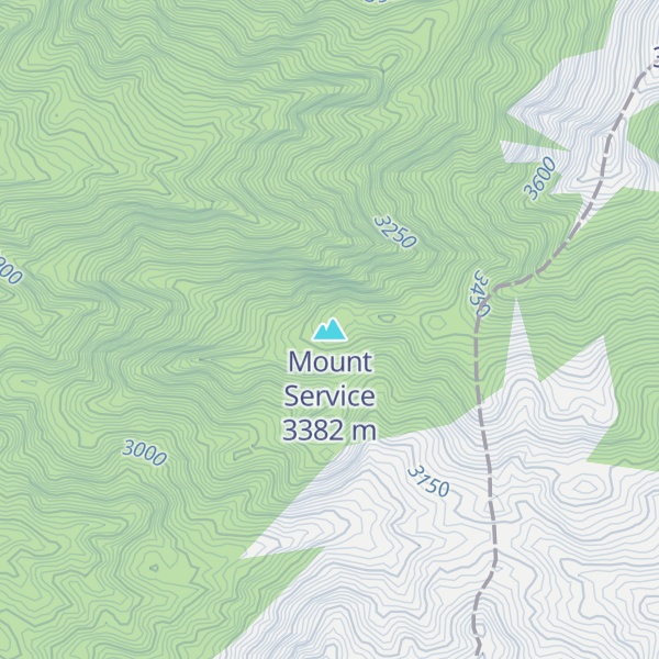 Map of Mount Service