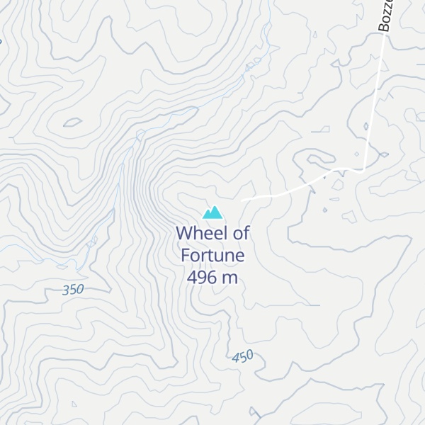 Map of Wheel of Fortune