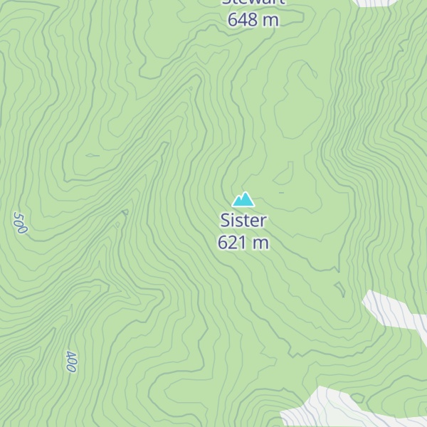 Map of Bradys Hill