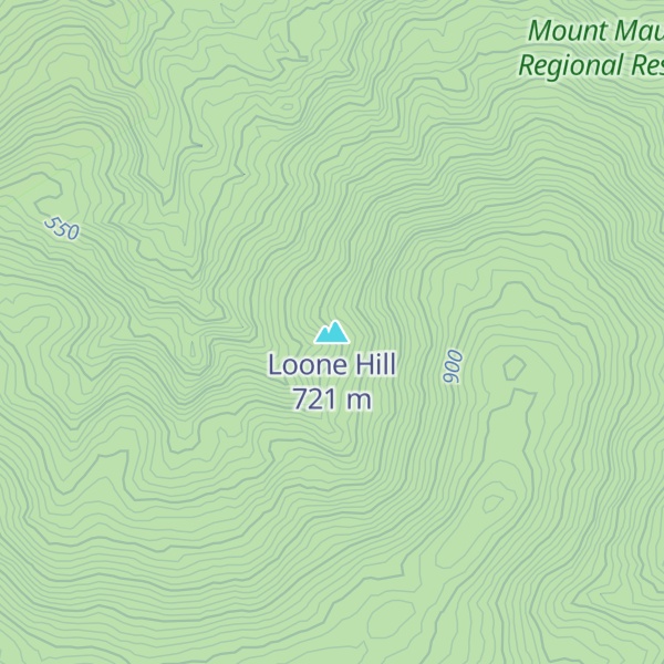 Map of Loone Hill