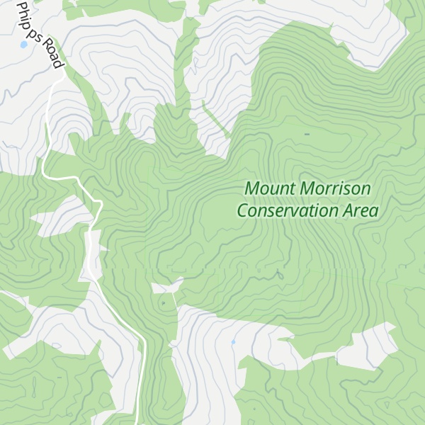 Map of Mount Phipps