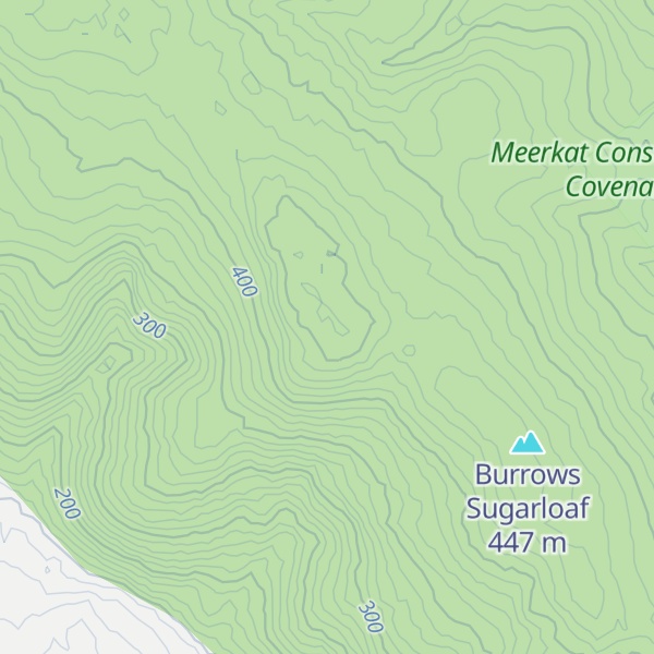 Map of Wilsons Ridge