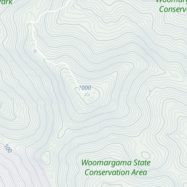 Map of Mount Jingellic