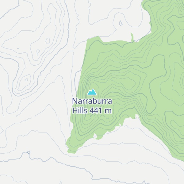 Map of Narraburra Hills